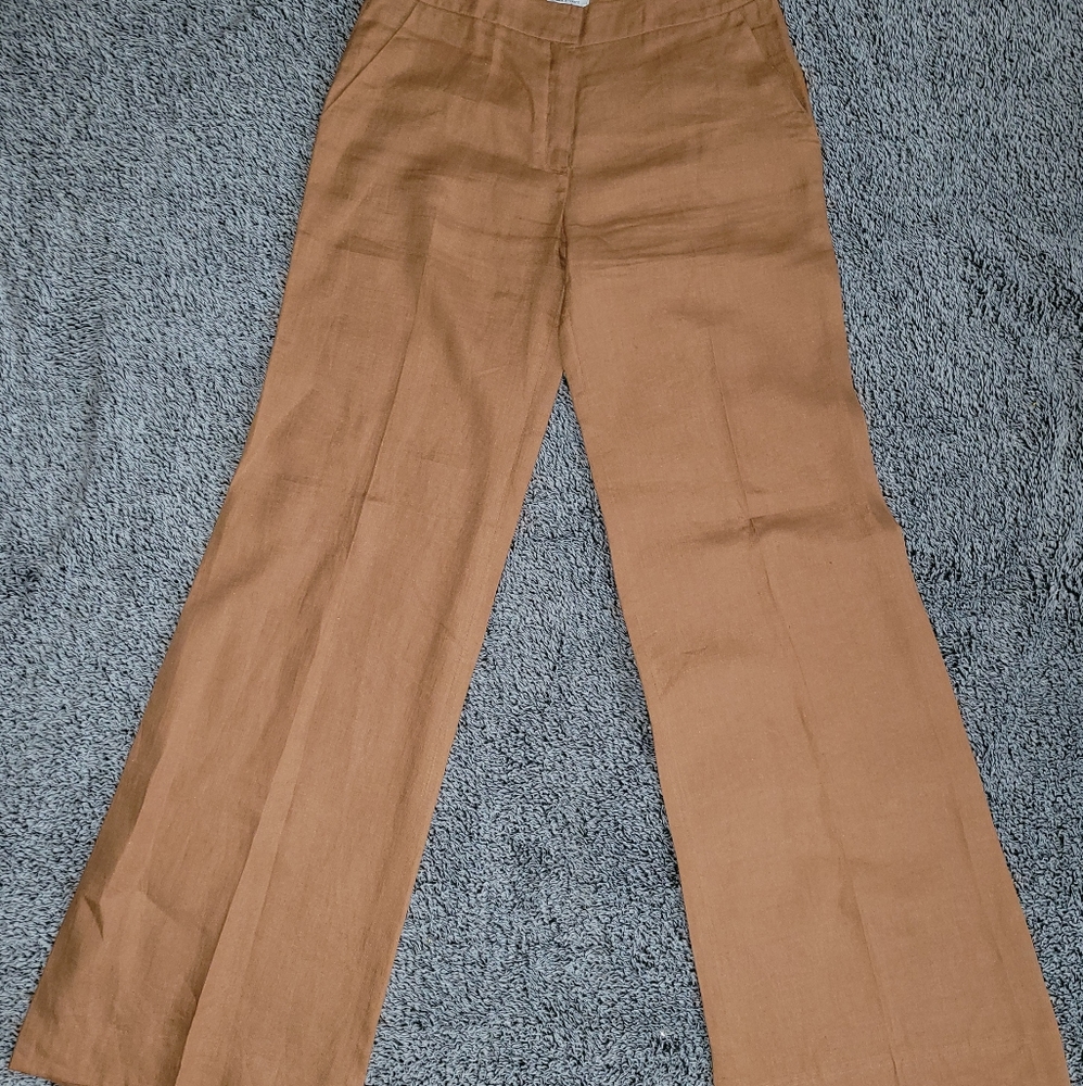 Christian Dior 100% Linen Trousers, Sz. 4